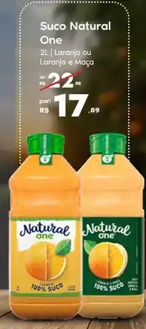 Sam's Club Natural one - suco oferta