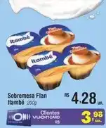 Fort Atacadista Itambé - sobremesa flam oferta