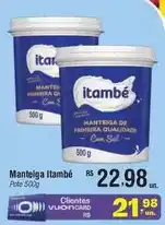 Fort Atacadista Itambé - manteiga oferta