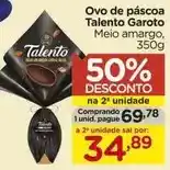 Carrefour Garoto - ovo de páscoa talento oferta