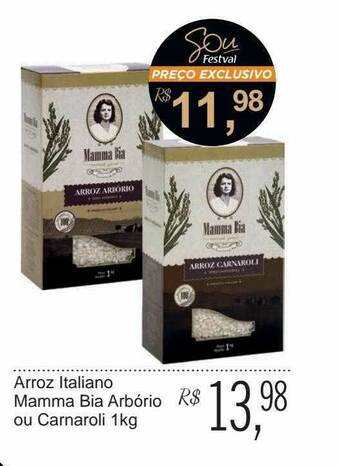 Arroz Italiano Mamma Bia Arbório Ou Carnaroli
