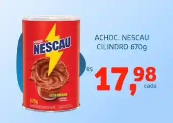 Trimais Supermercado Achoc. nescau cilindro oferta