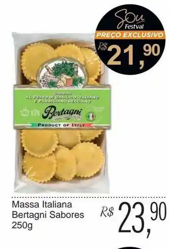 Festval Massa Italiana Bertagni Sabores oferta