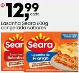 Frangolândia Lasanha Seara congelada sabores oferta