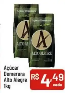 Supermercados Goes Açúcar Demerara Alto Alegre oferta