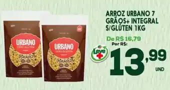 Araújo Supermercados Arroz urbano 7 grãos+ integral s/glúten oferta