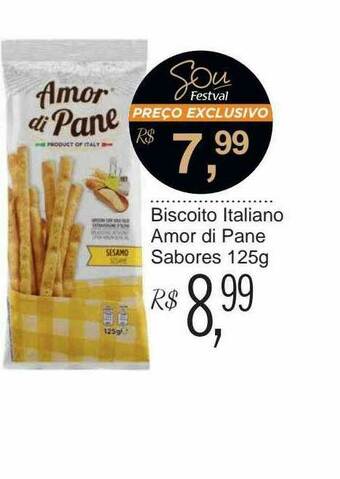 Festval Biscoito Italiano Amor Di Pane Sabores oferta