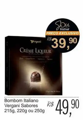 Festval Bombon Italiano Vergani Sabores oferta