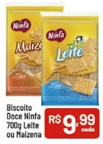 Supermercados Goes Biscoito Doce Ninfa Leite ou Maizena oferta