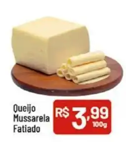 Supermercados Goes Queijo Mussarela Fatiado oferta