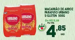 Araújo Supermercados Macarrão de arroz parafuso urbano s/glúten oferta