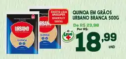 Araújo Supermercados Quinoa em grãos urbano branca oferta