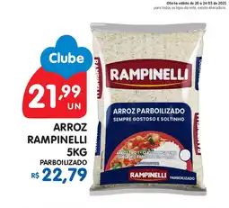 Paraná Supermercados Arroz rampinelli parboilizado oferta