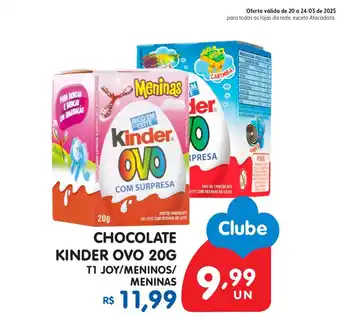 Paraná Supermercados Chocolate kinder ovo oferta