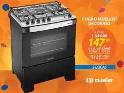 Lojas Cem Fogão mueller decorato oferta