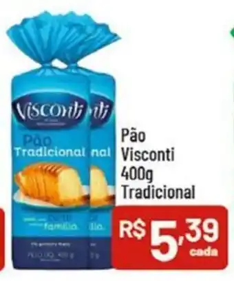 Supermercados Goes Pão Visconti Tradicional oferta