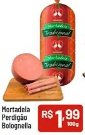 Supermercados Goes Mortadela Tradicional Perdigão Bolognella oferta