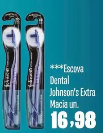 Rede Top Escova Dental Johnson's Extra Macia un. oferta