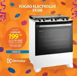 Lojas Cem Fogão electrolux FE5IB oferta