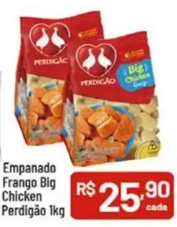 Supermercados Goes Empanado Frango Big Chicken Perdigão oferta