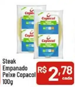 Supermercados Goes Steak Empanado Peixe Copacol oferta