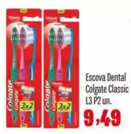 Rede Top Escova Dental Colgate Classic oferta