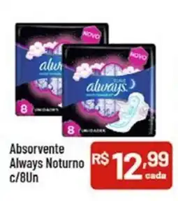 Supermercados Goes Absorvente Always Noturno oferta