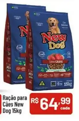 Supermercados Goes Ração para  Caes New Dog oferta