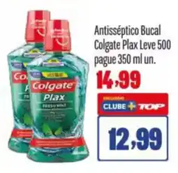 Rede Top Antisséptico Bucal Colgate Plax oferta