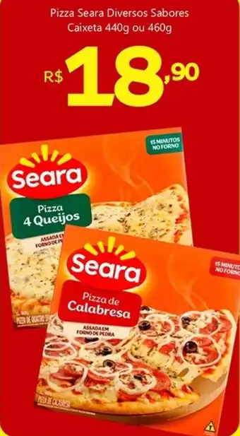 Unicompra Pizza Seara Diversos Sabores Caixeta oferta