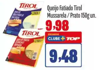 Rede Top Queijo Fatiado Tirol Mussarela/Prato oferta