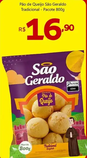 Unicompra Pão de Queijo São Geraldo Tradicional - Pacote oferta