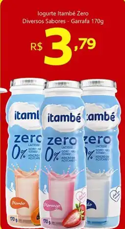 Unicompra logurte Itambé Zero Diversos Sabores - Garrafa oferta