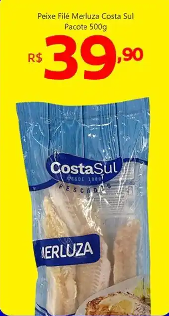 Unicompra Peixe Filé Merluza Costa Sul Pacote oferta