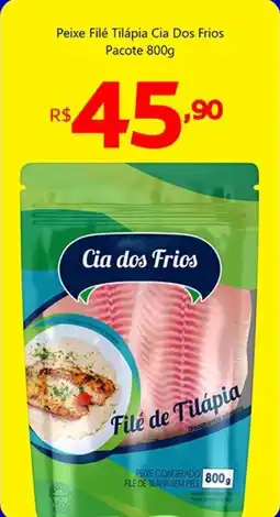 Unicompra Peixe Filé Tilápia Cia Dos Frios Pacote oferta