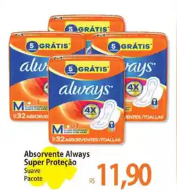 Atacadão Absorvente Always Super Proteção oferta