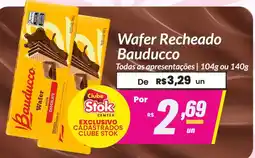 Stok Center Wafer Recheado Bauducco oferta