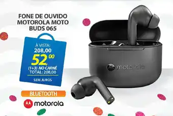 Lojas Cem Fone de ouvido motorola moto buds 065 oferta