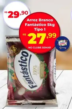 Semar Supermercado Arroz Branco Fantástico Tipo 1 oferta