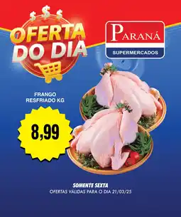 Supermercados Paraná Frango resfriado oferta