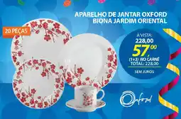 Lojas Cem Aparelho de jantar oxford biona jardim oriental oferta