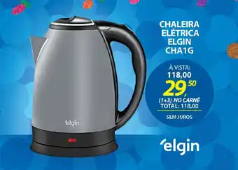 Lojas Cem Chaleira elétrica elgin cha1g oferta