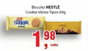 Supermercados Mundial Biscoito Nestle 60g oferta