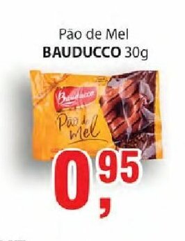 Supermercados Mundial Pao de Mel Bauducco 30g oferta