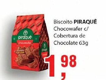 Supermercados Mundial Biscoito Piraque 63g oferta