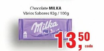 Supermercados Mundial Chocolate Milka Varios Sabores 92g/100g oferta