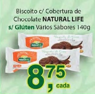 Supermercados Mundial Natural Life s/ Gluten 140g oferta