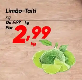 Dia Limão-Taiti oferta