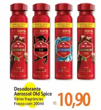 Atacadão Desodorante Aerossol Old Spice oferta