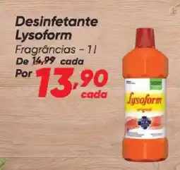 Dia Desinfetante Lysoform Fragrâncias oferta